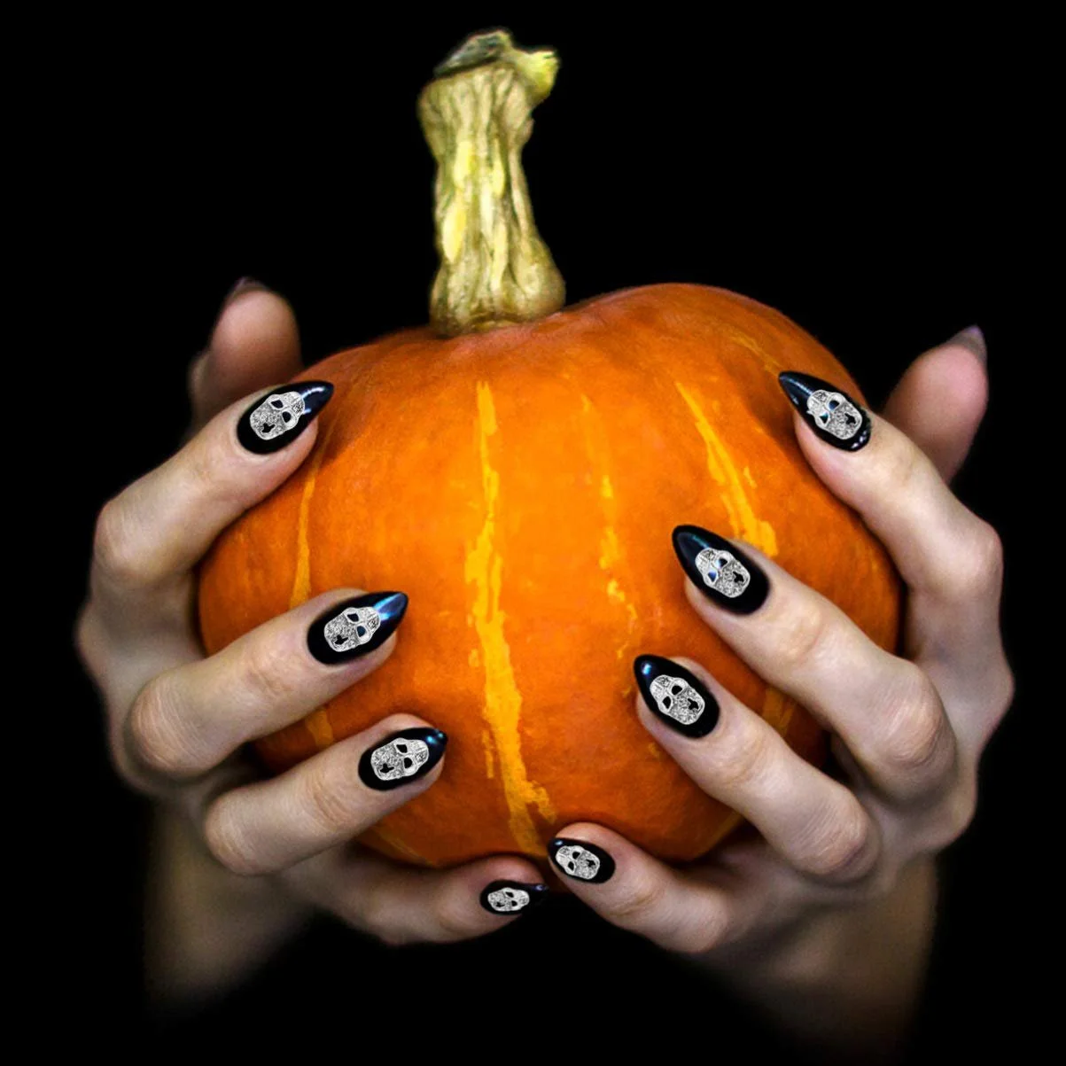 Заклепки для ногтей Череп FRCOLOR 3D Голова призрака 20 шт., фото №2