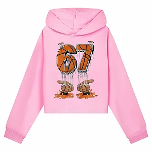 Худи с мемом 67 для мальчиков, худи с длинными рукавами и принтом 67, повседневный свободный свитшот, уличная одежда, куртка для мальчиков и девочек - Фото 1