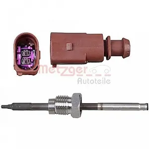 Датчик температури відпрацьованих газів METZGER 0894902 для AUDI SEAT SKODA VW VAG synthetic.ua - Фото 1