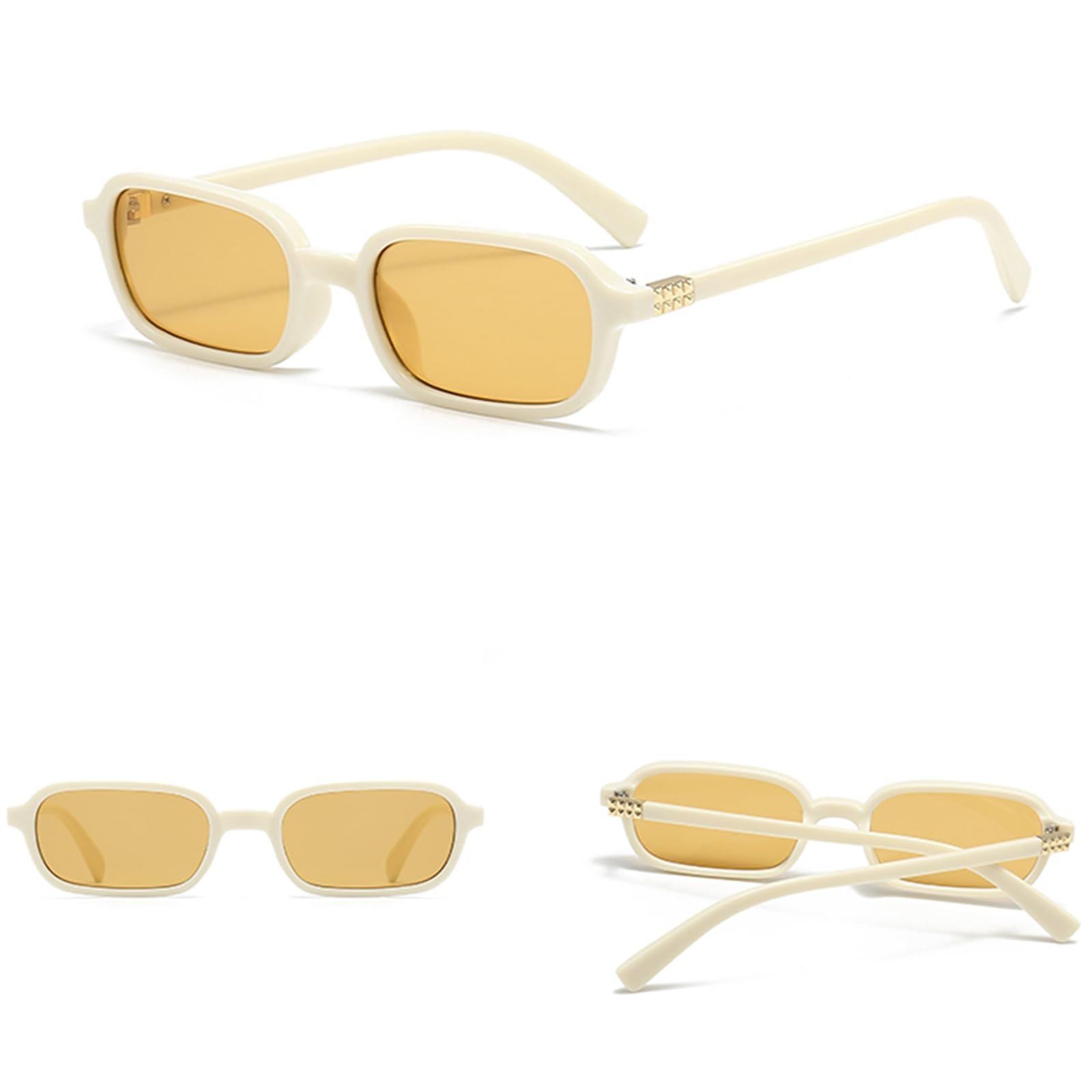 Сонцезахисні окуляри Прямокутні Laurinny Ретро 90-х Жіночі Квадратні, фото №6