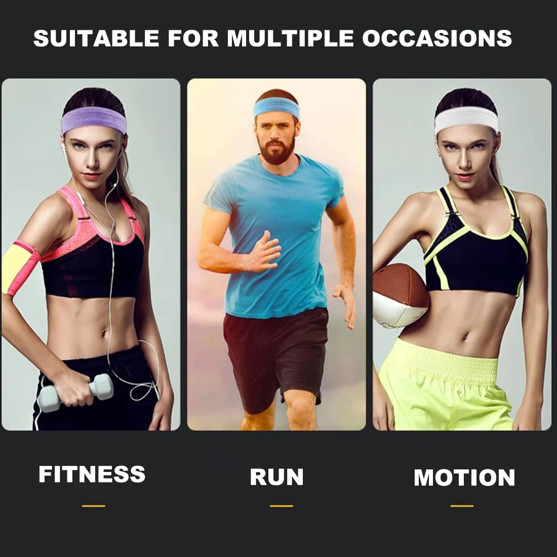 Пов'язка на голову для йоги, фото №5