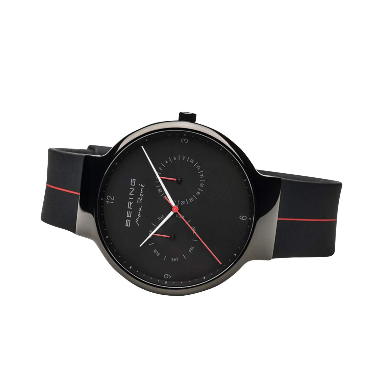 Мужские кварцевые часы BERING 42 мм, корпус из нержавеющей стали, циферблат, миланский браслет, сапфировое стекло, 5 ATM, 15542, фото №4 Мужские кварцевые часы BERING 42 мм, корпус из нержавеющей стали, циферблат, миланский браслет, сапфировое стекло, 5 ATM, 15542, фото №4