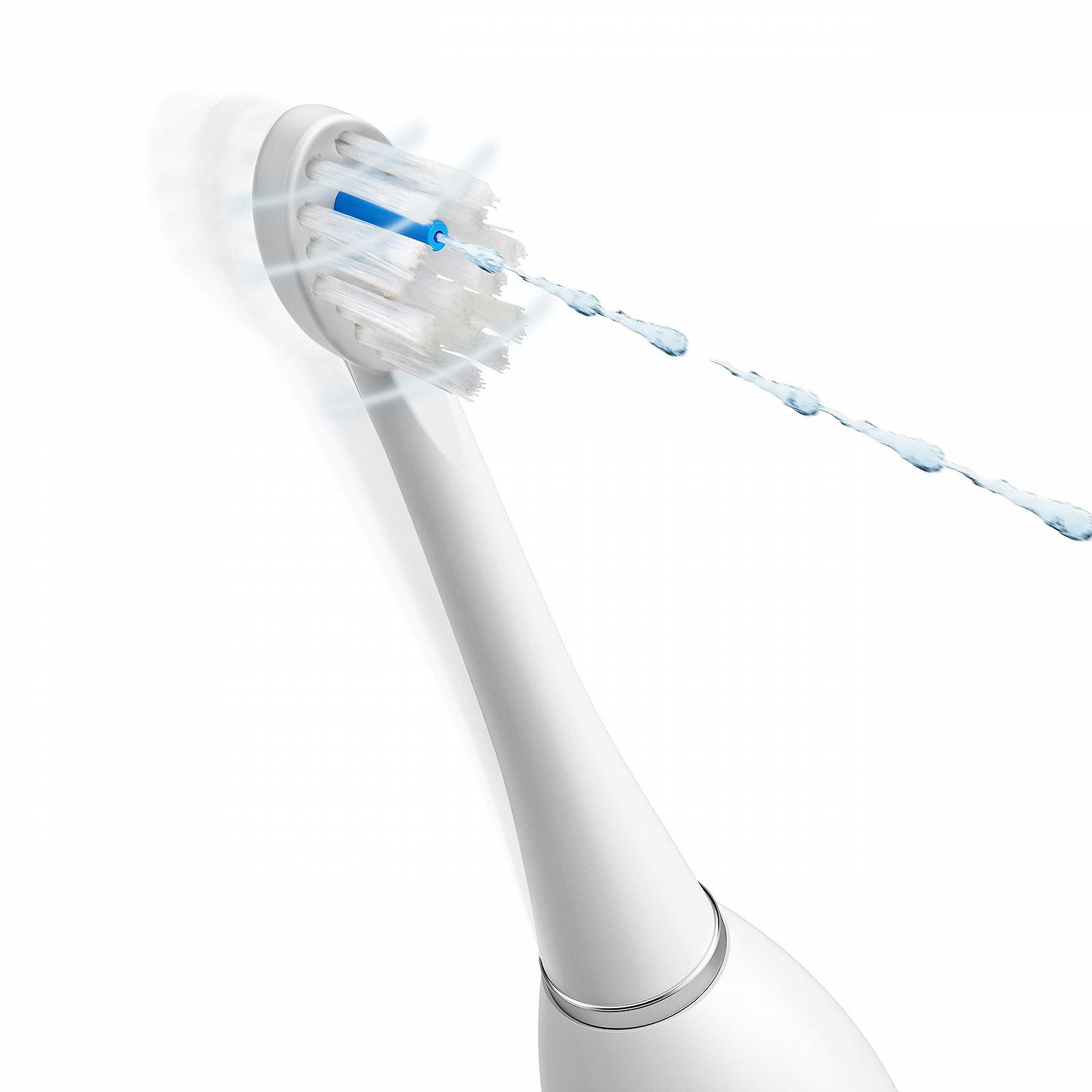 Насадки для зубной щетки Waterpik Sonic Fusion для электрической зубной щетки Sonic-Fusion с встроенным оральным ирригатором (2 шт. в упаковке), фото №4