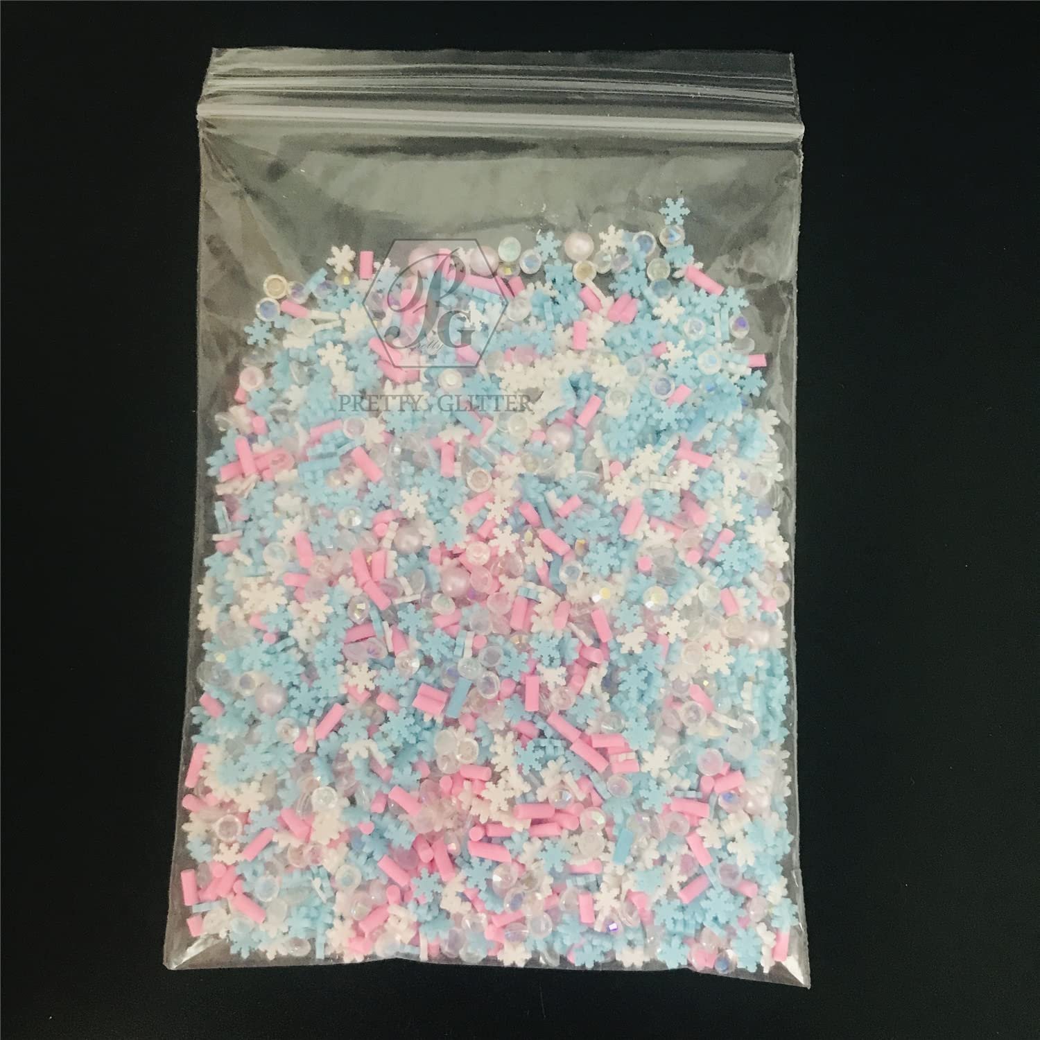 Диски Рождественская снежинка XRT-W05 Полимерная мягкая глина DIY украшение для смолы ногтей искусства слайм набор DIY торт десерт имитация еды ремесло изготовление XRT-W05, фото №2