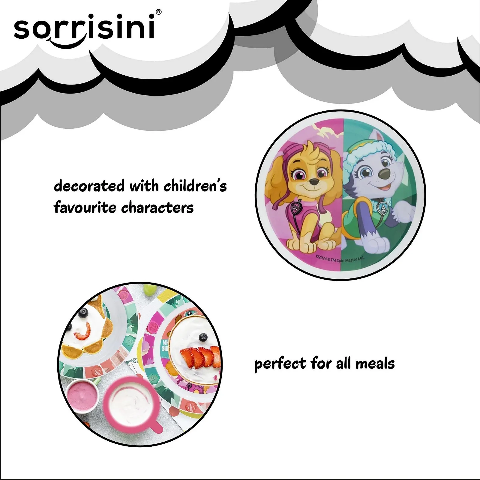 Детский набор посуды Paw Patrol Skye, фото №9 Детский набор посуды Paw Patrol Skye, фото №9