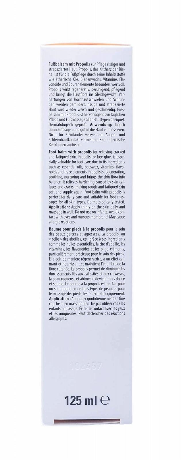 Бальзам для ніг Pedibaehr Foot Balm Propolis 125 ml, фото №6