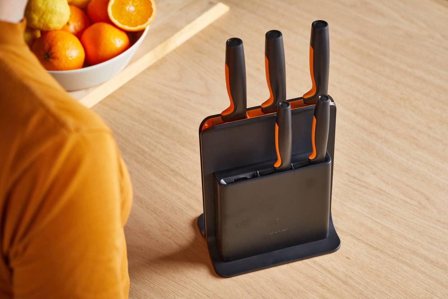 Набор ножей Fiskars Functional Form, 5 шт, черный, фото №6