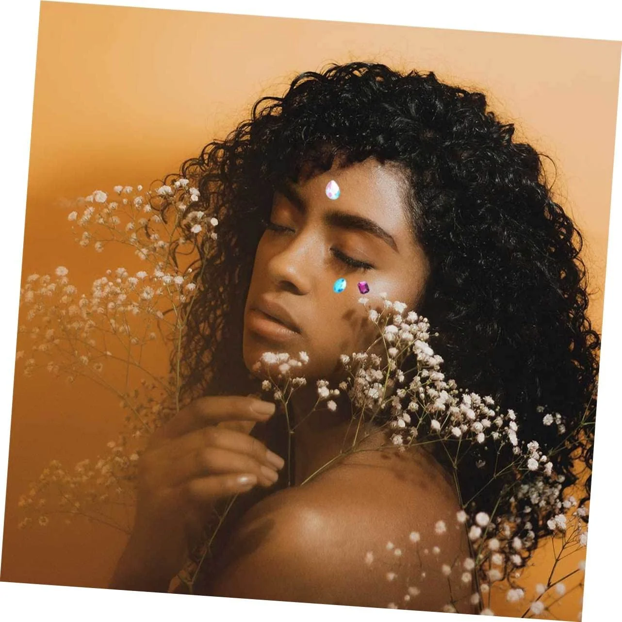 Стразы Lurrose для лица, ногтей, акриловых ногтей, детские наклейки стразы, 10 листов, фото №9