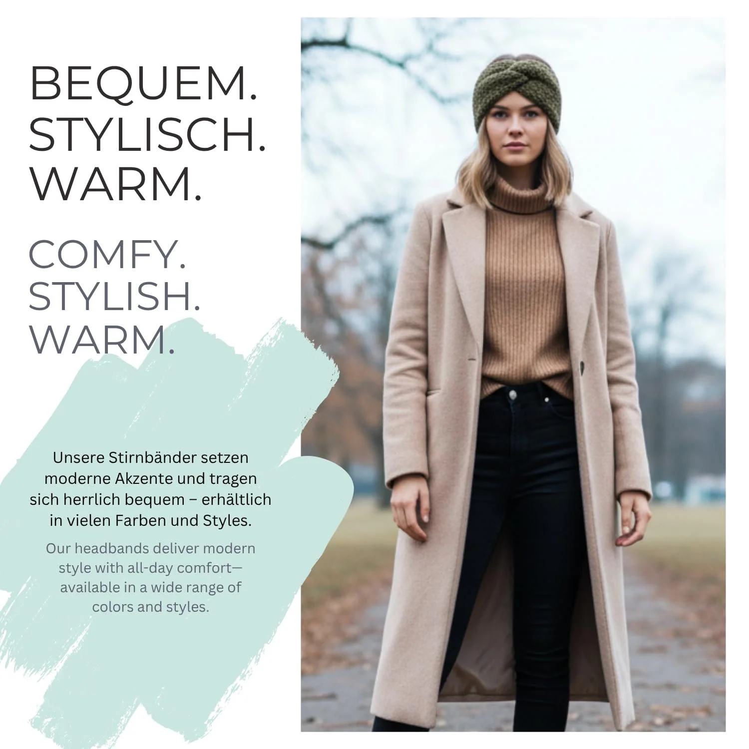 Пов'язка на голову styleBREAKER Жіноча Зимова М'яка, фото №6 Пов'язка на голову styleBREAKER Жіноча Зимова М'яка, фото №6