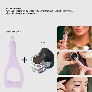 Многоразовые силиконовые трафареты для подводки глаз Многофункциональные цена на synthetic.ua - Фото 1 Многоразовые силиконовые трафареты для подводки глаз Многофункциональные synthetic.ua - Фото 1