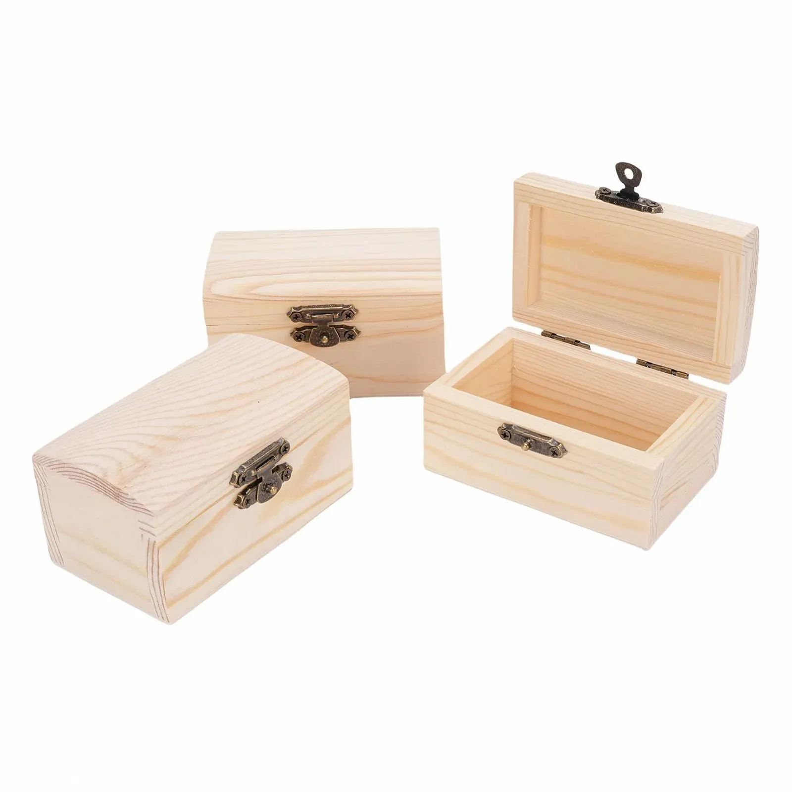 Набір скриньок Kikumi дерев'яних 3 шт, фото №1