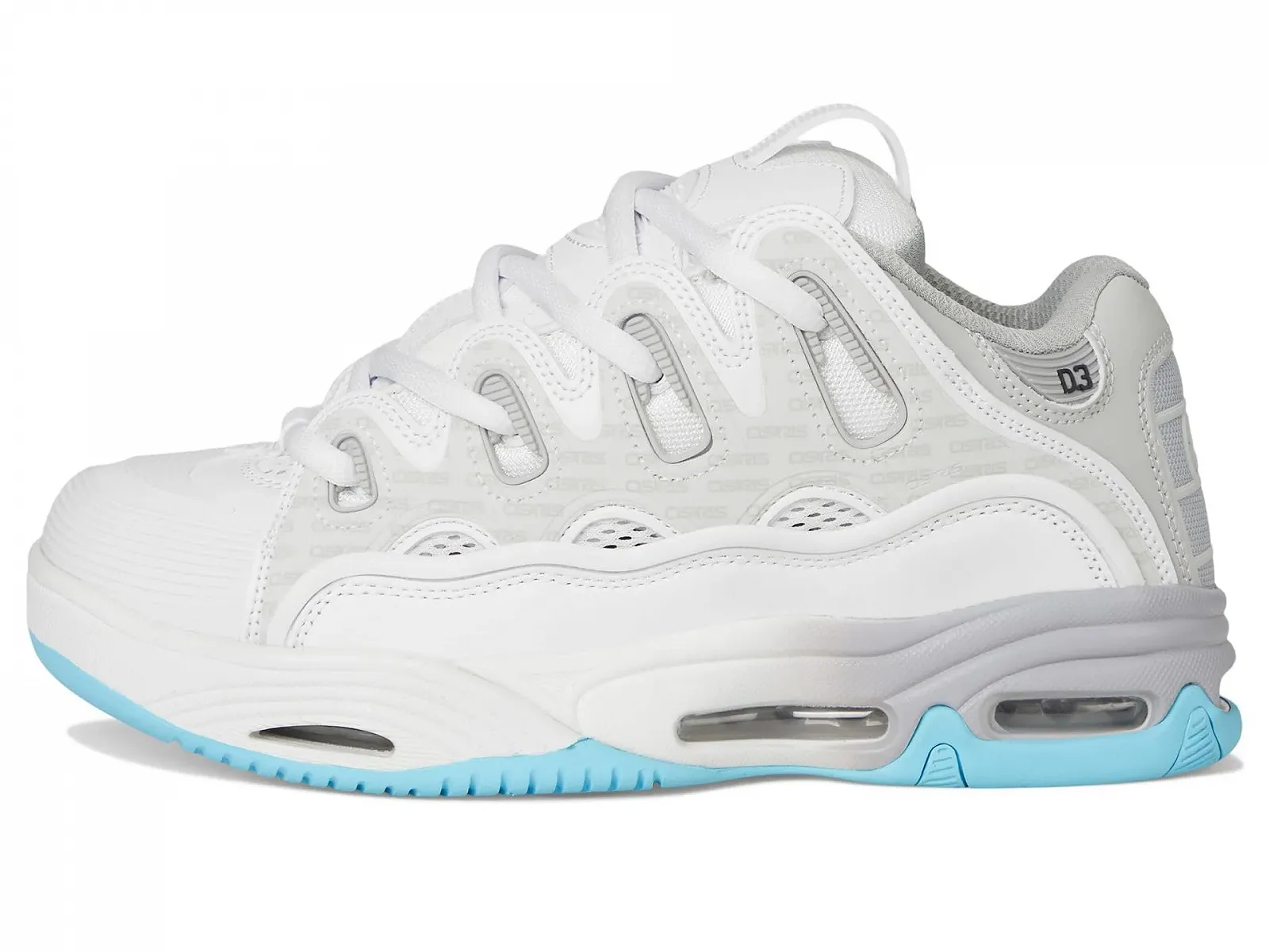 Кросівки Osiris D3 2001 Чорний/Білий/Сріблястий, фото №4