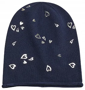 Шапка s.Oliver для девочек, Синяя, 53 - Фото 1