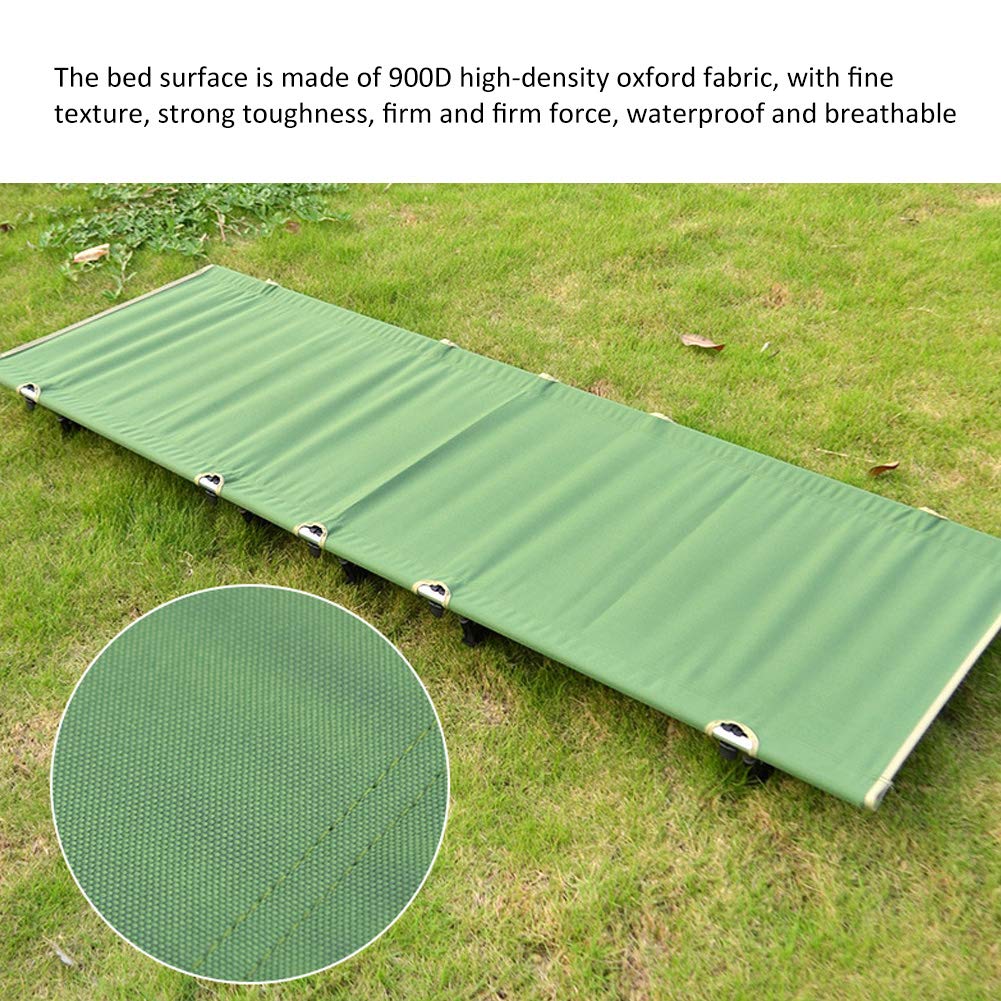 Кровать Qukaim Outdoor из алюминиевого сплава ультралегкая складная односпальная для пляжа кемпинга обеденного перерыва, фото №7