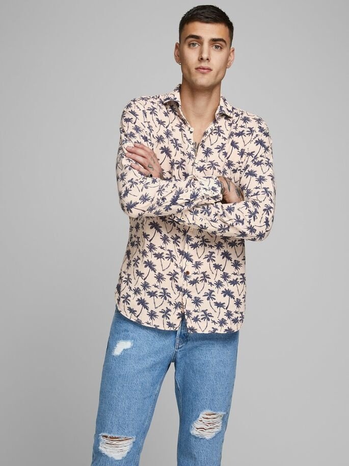Рубашка Jack&Jones 12170683 Розовая M, фото №1