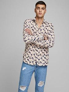Рубашка Jack&Jones Rosette 12170683 Розовая 2XL - Фото 1