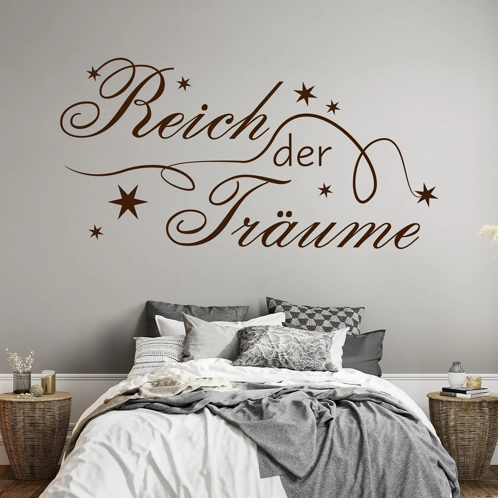 Наклейка на стену GRAZDesign Realm of Dreams 79 x 40 см Серый (071), фото №3