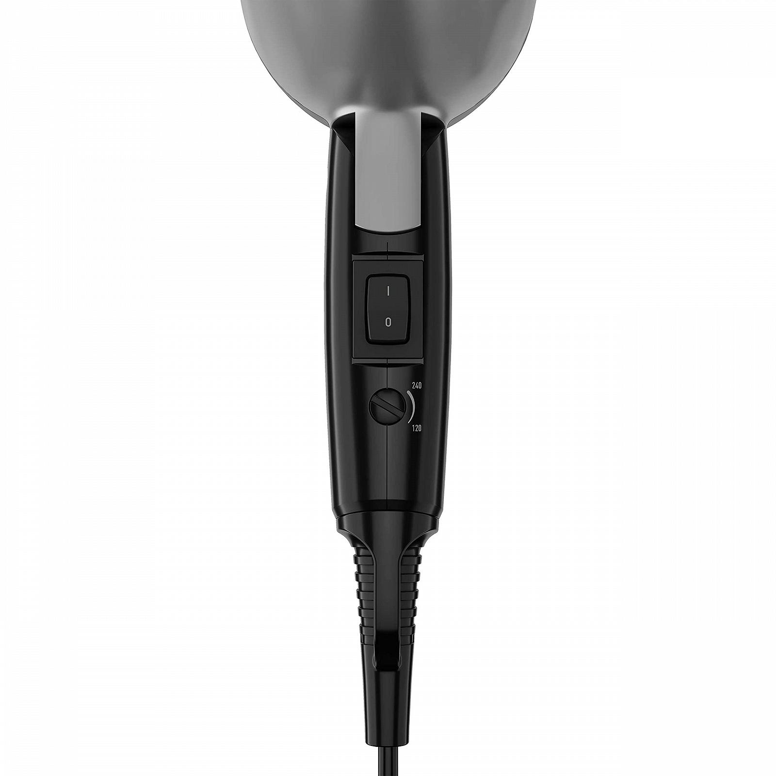 Фен Grundig Sports & Travel HD 2200, 1200 Вт, 2 уровня температуры, 2 уровня воздушного потока, кабель 1,8 м, выдвижная ручка, очень легкий, для использования во всем мире, фото №4