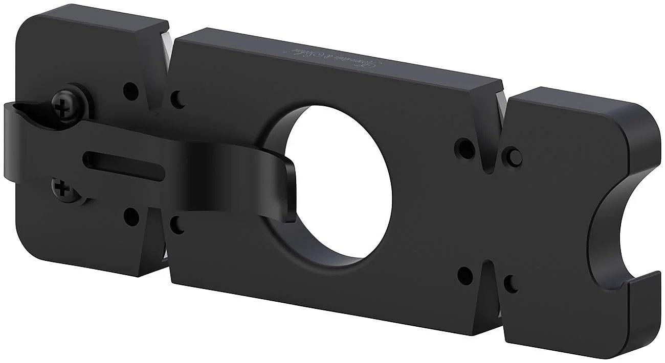 Точилка для ножей Rosenstein & Söhne EDC 6-в-1 компактная с открывалкой и клипсой Black, фото №7