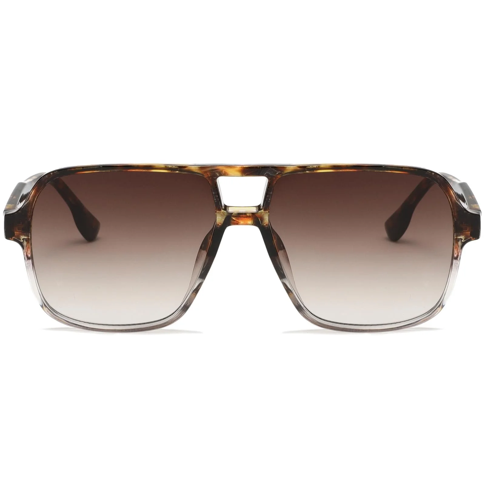 Солнцезащитные очки Авиатор Long Keeper Retro Pilot Квадратные Большие 70-х годов UV400, фото №2