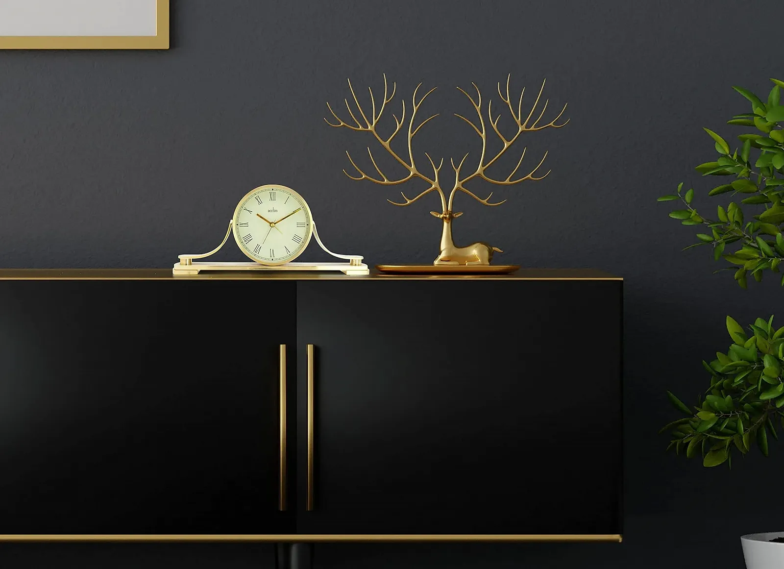 Настільний годинник Acctim Wardley Метал Ефект латуні 37118, фото №2