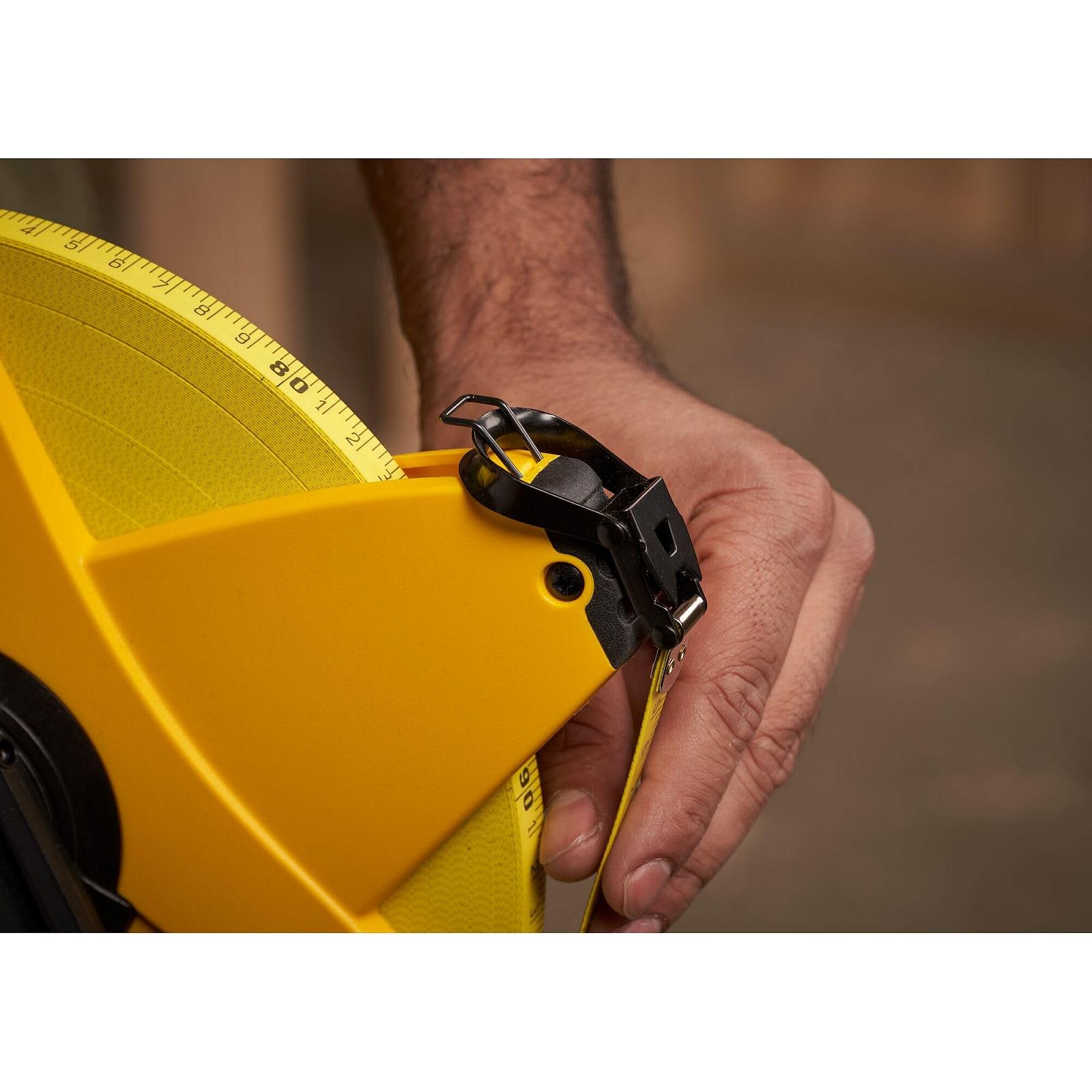 Рулетка Stanley Power Winder Fibreglass 2-34-777 (100 м довжина, 13 мм ширина, ергономічна, клас точності III), фото №6