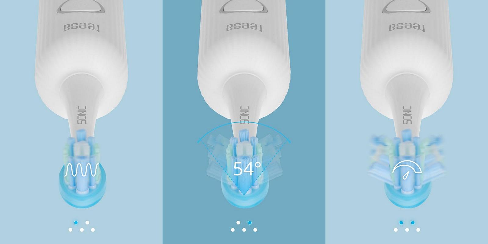 Звукова зубна щітка Teesa Sonic Elite біла, фото №8