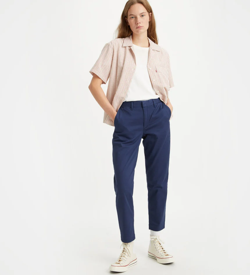 Жіночі штани Levis - Essential Chino Black Iris Twill  - 25 27, фото №3