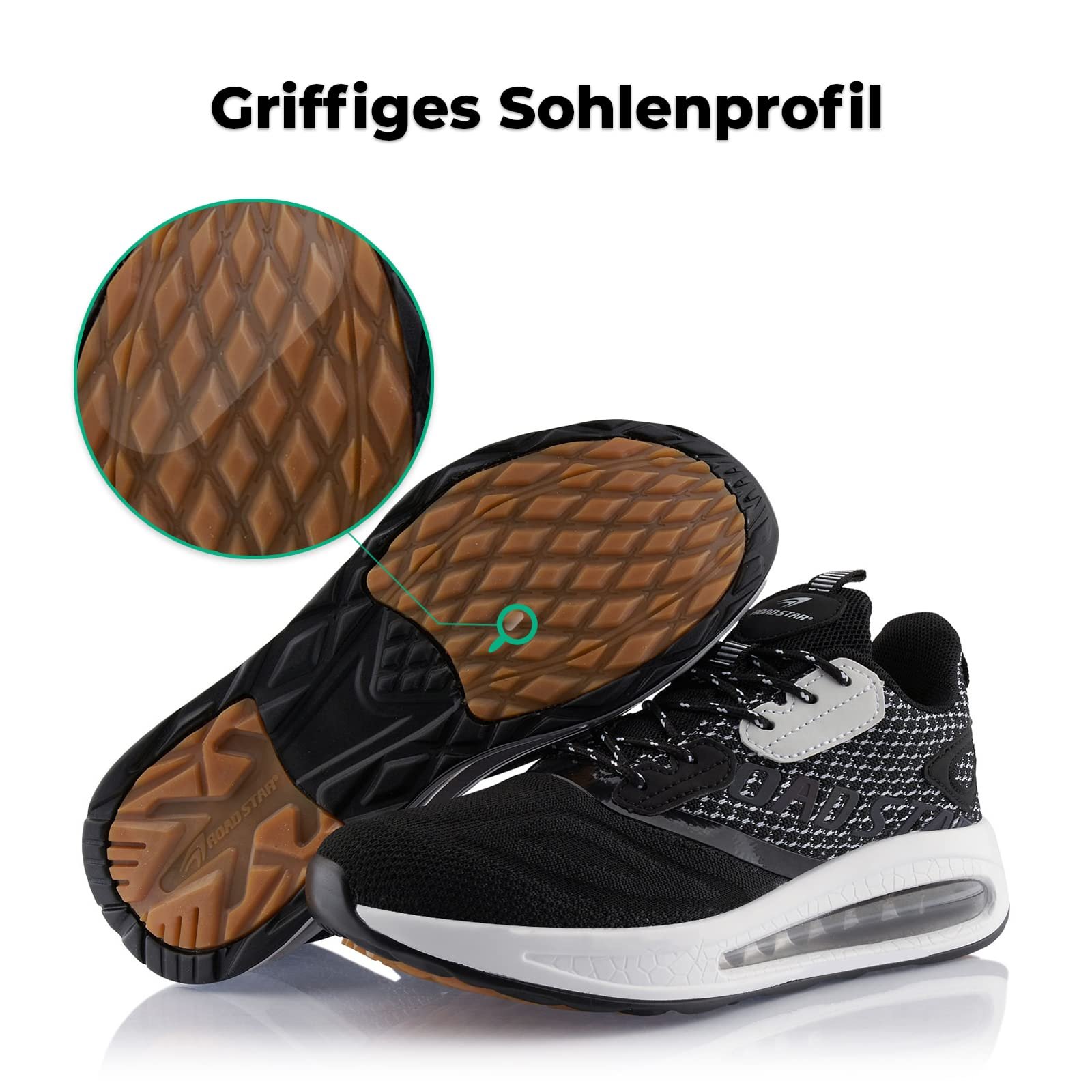 Кроссовки Fusskleidung® Унисекс Спортивная обувь Амортизирующие Легкие Беговые кроссовки, фото №4