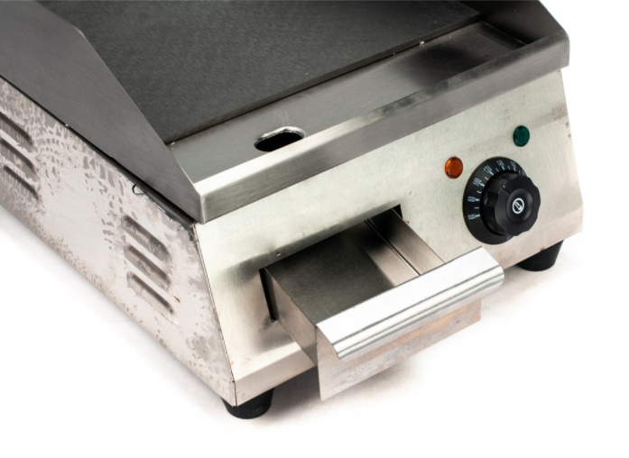 Електрична стовбура з нержавіючої сталі стовбура для барбекю плоська BOZONE, фото №3