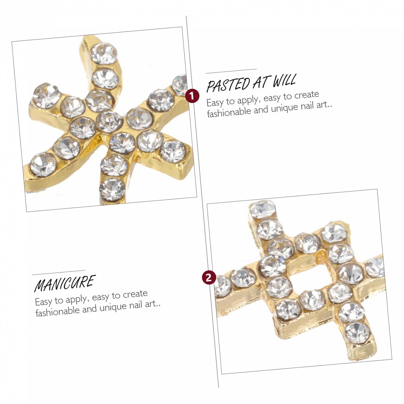 Аксессуары для ногтей Патчи для маникюра Украшения для маникюра DIY Орнамент для маникюра DIY Украшения для искусства ногтей DIY Украшения для ногтей Аксессуары для ногтей DIY Искусственные ногти Стразы в упаковке, фото №3