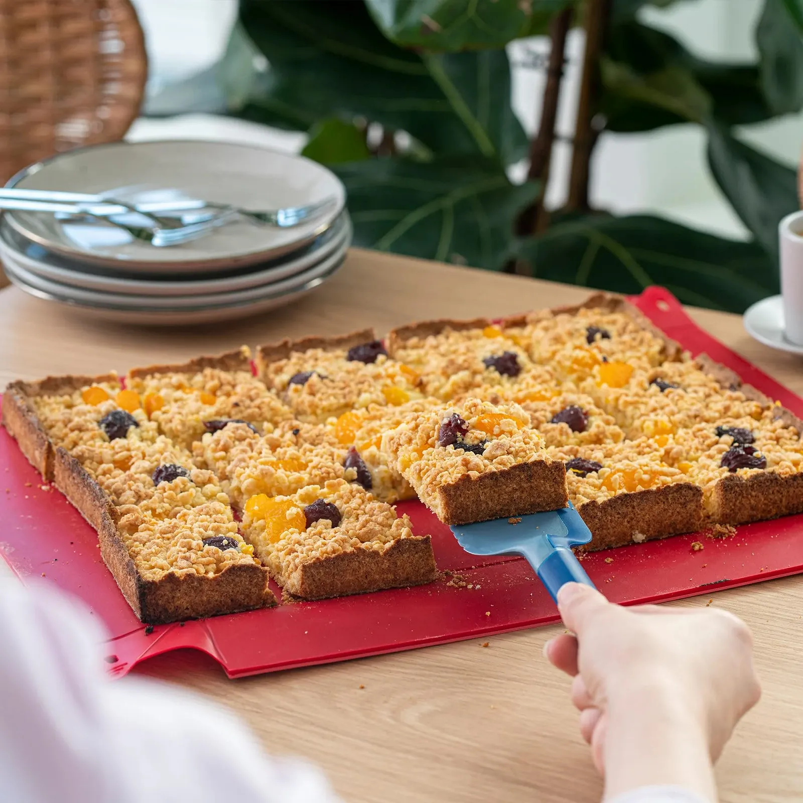 Форма для выпекания coox Wunderform Frame LQ силиконовая складная Blue 4,5 л, фото №5 Форма для выпекания coox Wunderform Frame LQ силиконовая складная Blue 4,5 л, фото №5