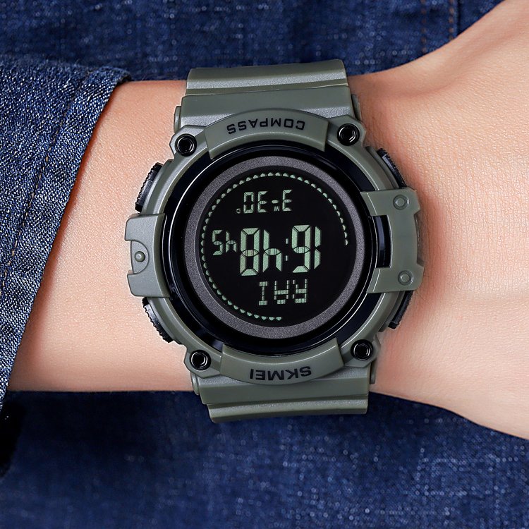 Годинник Skmei 2233AG Army Green, фото №4 Годинник Skmei 2233AG Army Green, фото №4