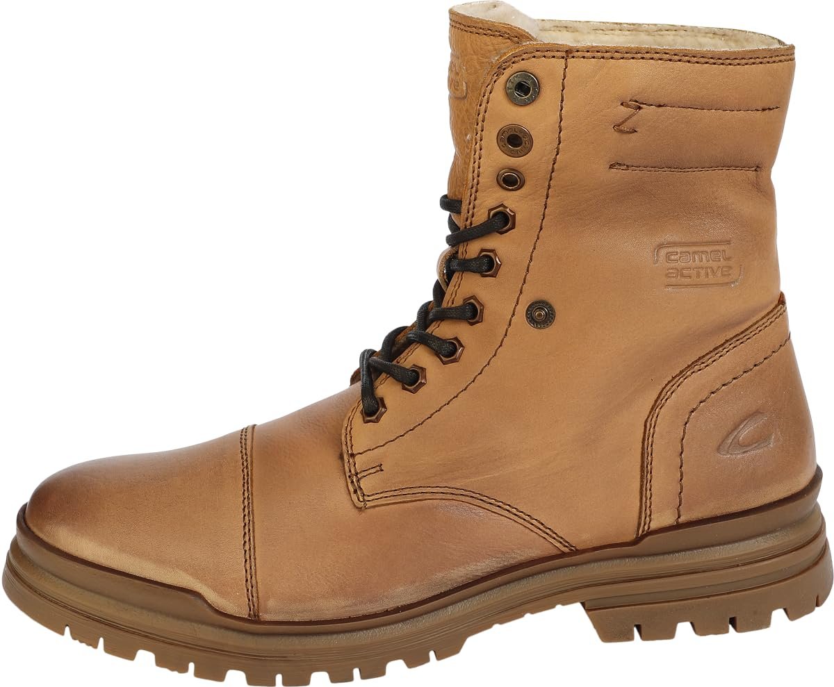 Ботинки на шнуровке camel active CACR102-140/440 мужские с теплой подкладкой, фото №4