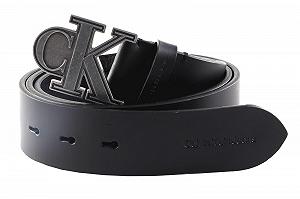Ремень Calvin Klein CKJ Monogram 40 мм W100 Черный, черный - Фото 1