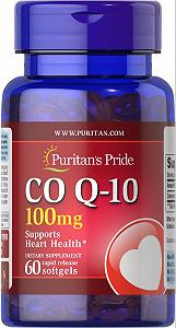 Коэнзим Puritan's Pride CO Q-10 100 mg Q-SORB 60 гелевых капсул - Фото 1