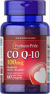 Коэнзим Puritan's Pride CO Q-10 100 mg Q-SORB 60 Softgels