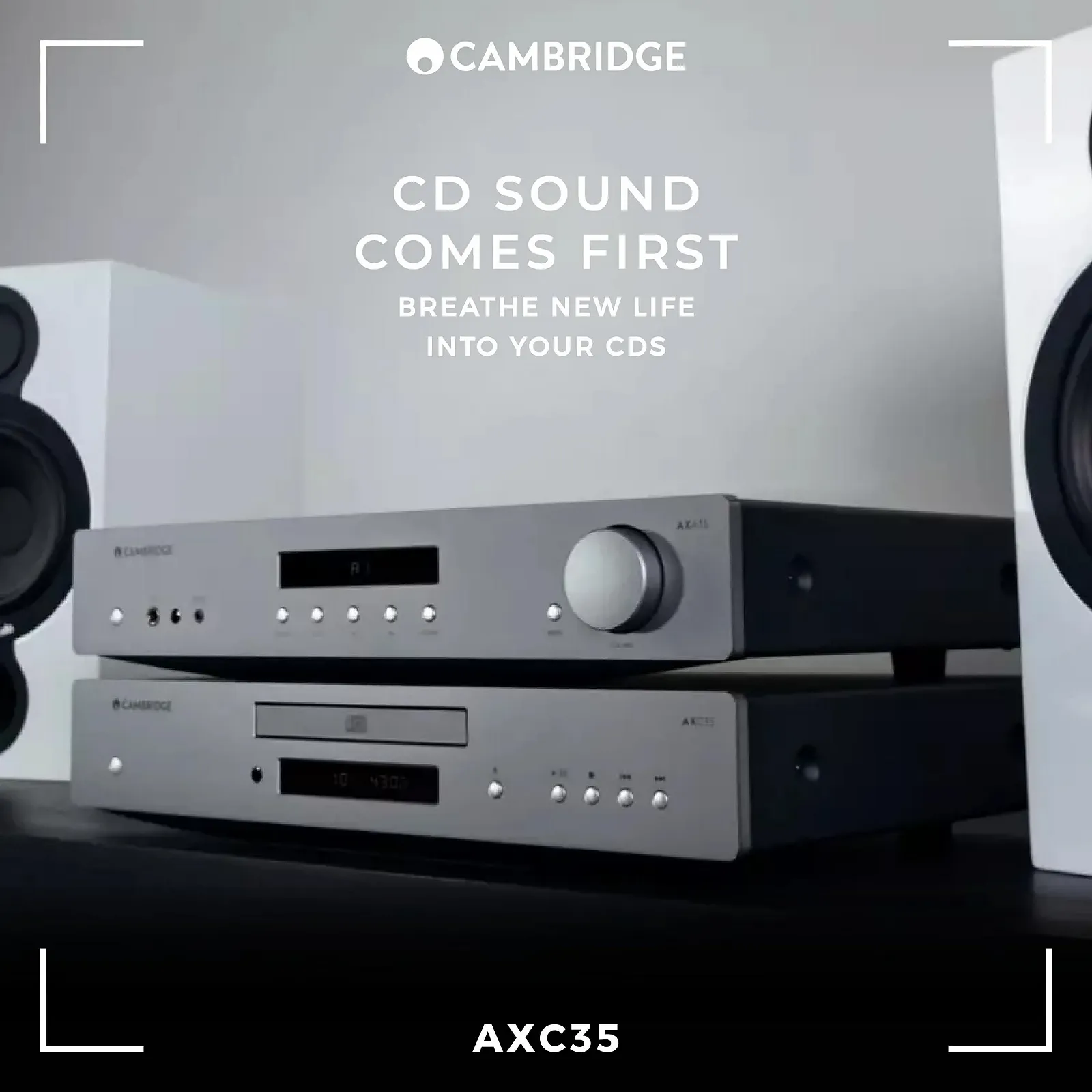 CD програвач Cambridge Audio AXC35 Lunar Grey, фото №2