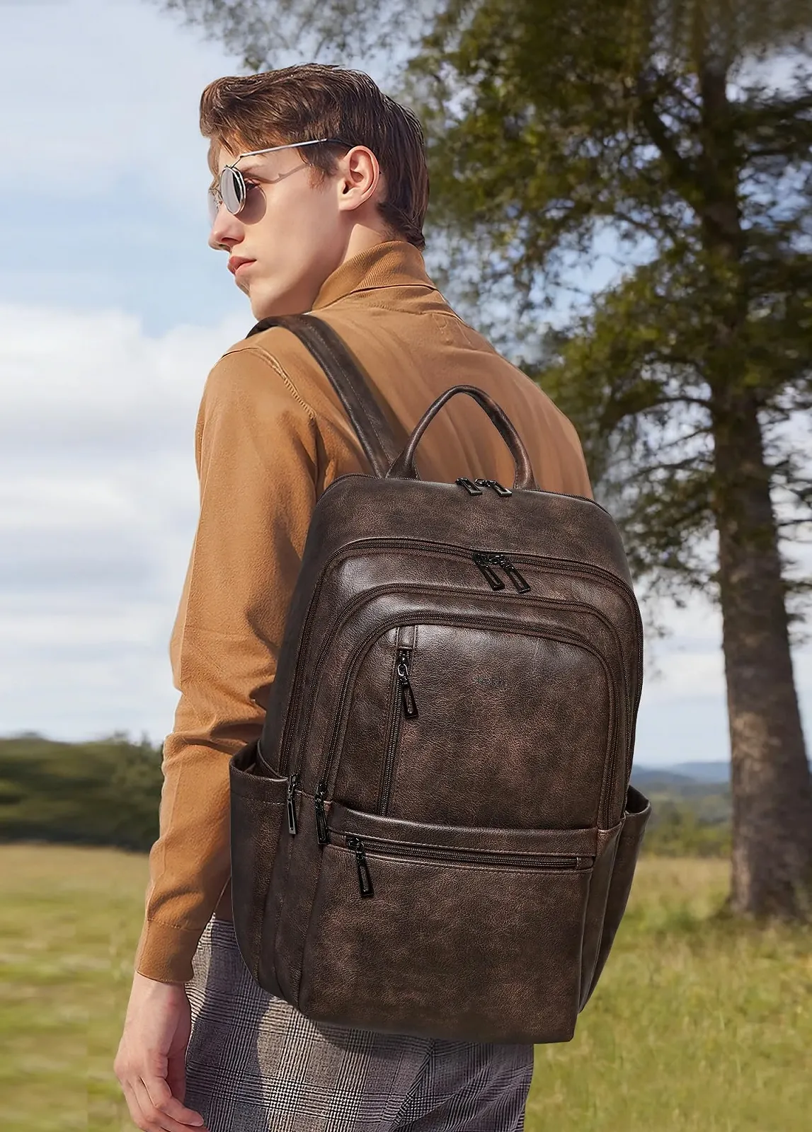 Рюкзак для ноутбука Shrrie Leather 17" Travel, фото №7 Рюкзак для ноутбука Shrrie Leather 17" Travel, фото №7