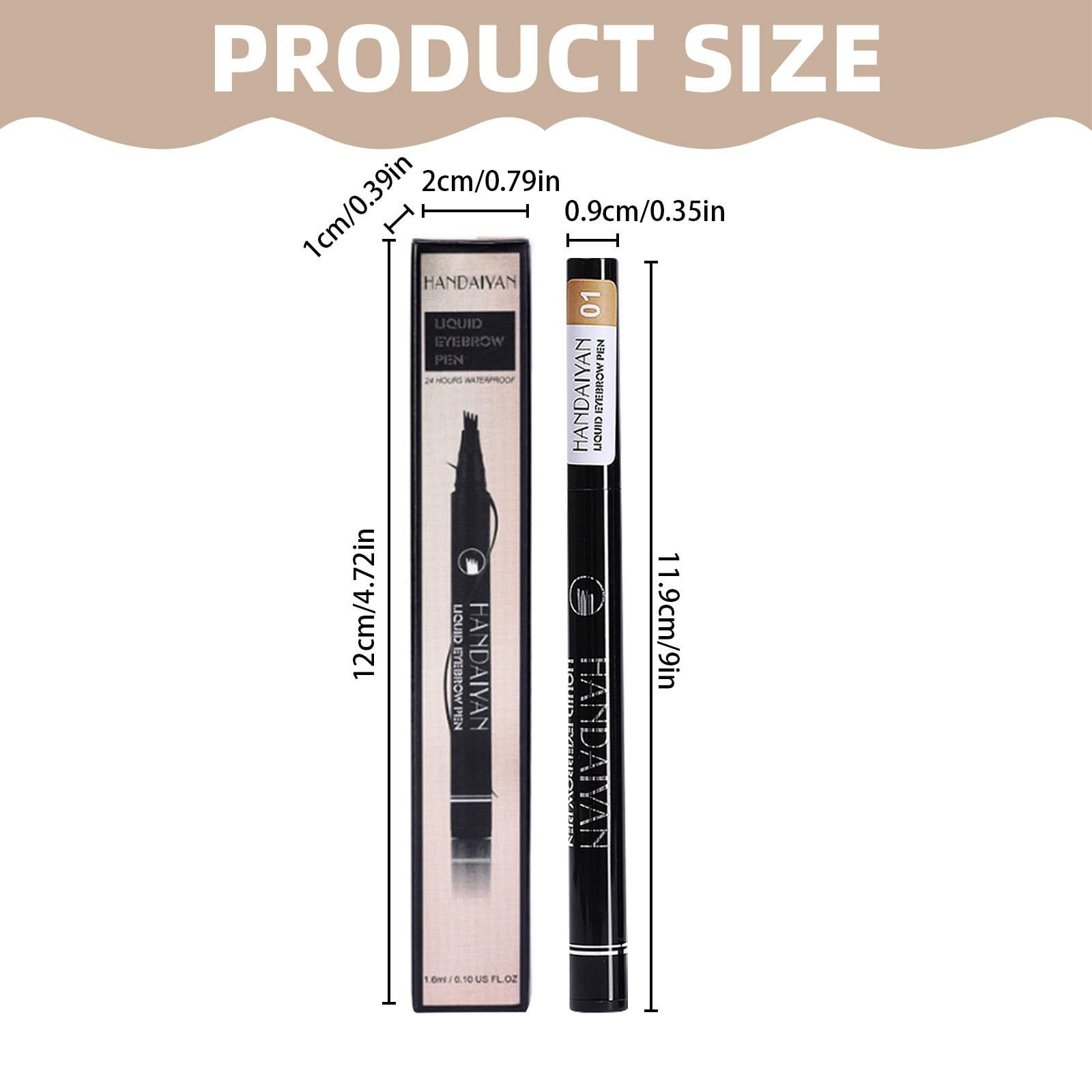 Карандаш для бровей Plucking New 2024 с аппликатором с 4-мя наконечниками, 1.6 мл Coffee, фото №4 Карандаш для бровей Plucking New 2024 с аппликатором с 4-мя наконечниками, 1.6 мл Coffee, фото №4