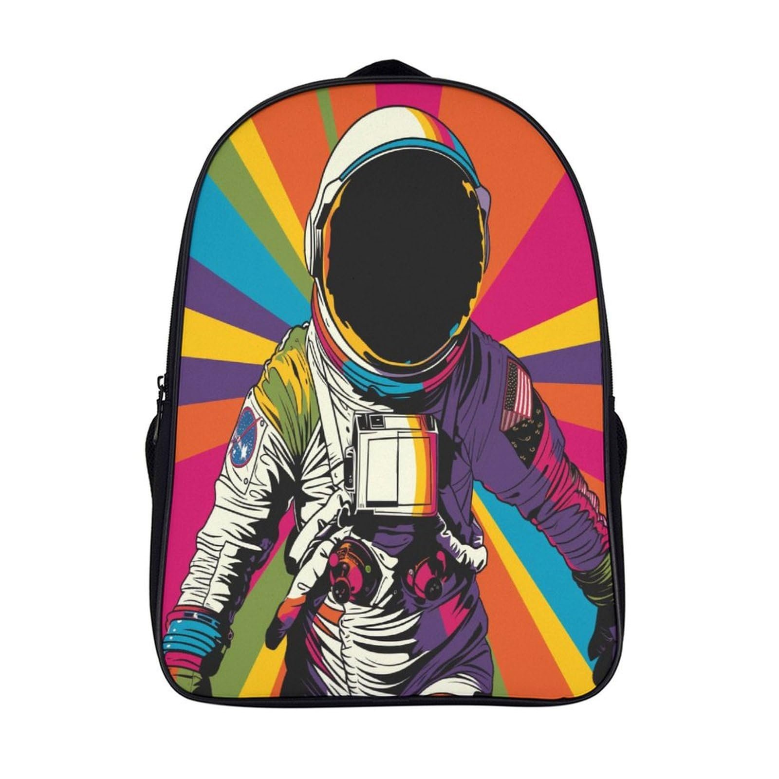 Рюкзак MXRMXR Astronaut 3D для детей, большие карманы, школьный ранец, подарки к школе, 40x28x16 см, фото №1