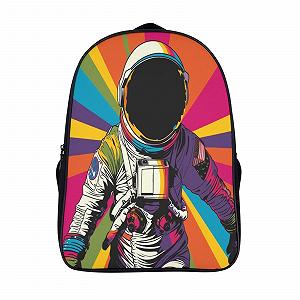 Рюкзак MXRMXR Astronaut 3D для детей, большие карманы, школьный ранец, подарки к школе, 40x28x16 см - Фото 1