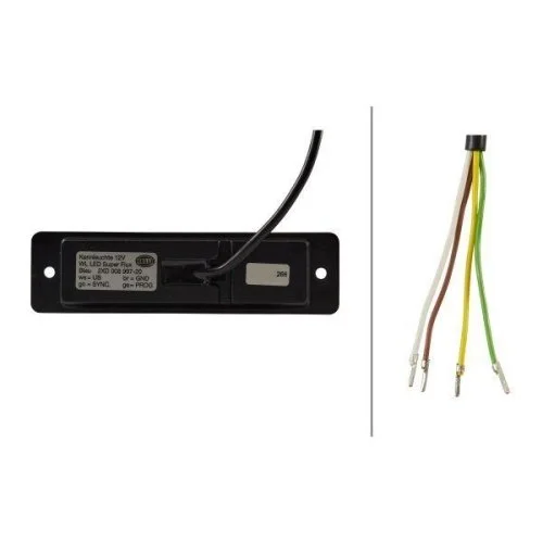 Проблисковий маячок HELLA 2XD 008 997-201 для ROSENBAUER, задній, фото №2