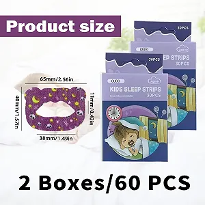 Пластирі для рота для сну, 60 шт. synthetic.ua - Фото 1