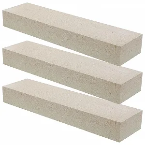 Набір точилок для ножів Healifty 3 шт. двосторонній точильний камінь грубозернистий портативний - Фото 1