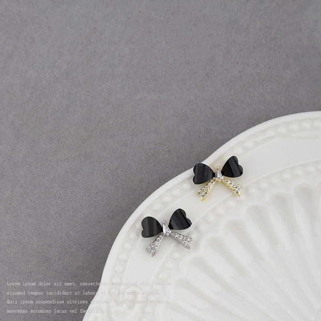 Прикраси для нігтів 3D Ведмідь Стрази Кристал, фото №4