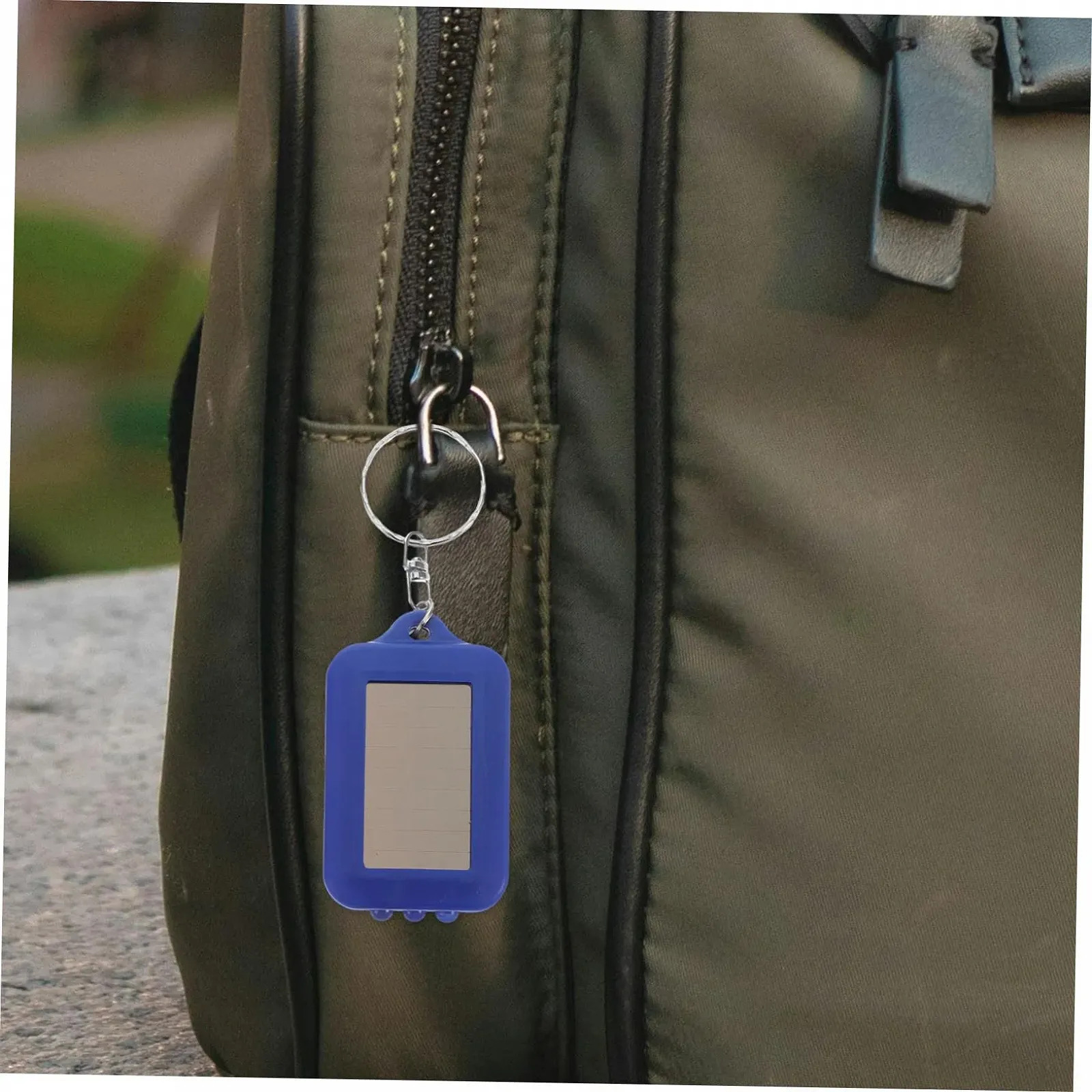 Брелок-фонарик на солнечной батарее BESPORTBLE для кемпинга, аварийное освещение, фото №4