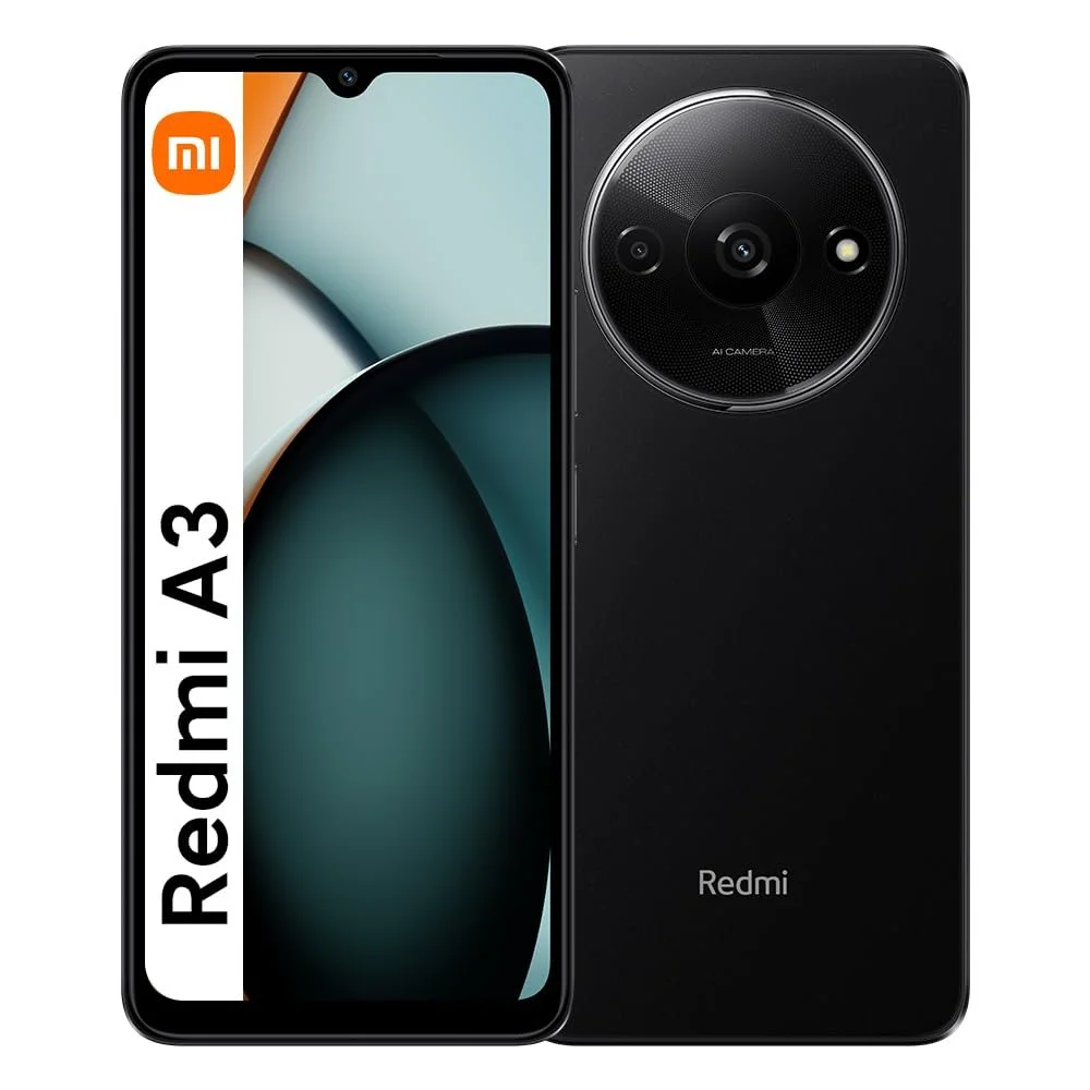 Смартфон Xiaomi Redmi A3 4GB RAM 128GB ROM Black, фото №1 Смартфон Xiaomi Redmi A3 4GB RAM 128GB ROM Black, фото №1