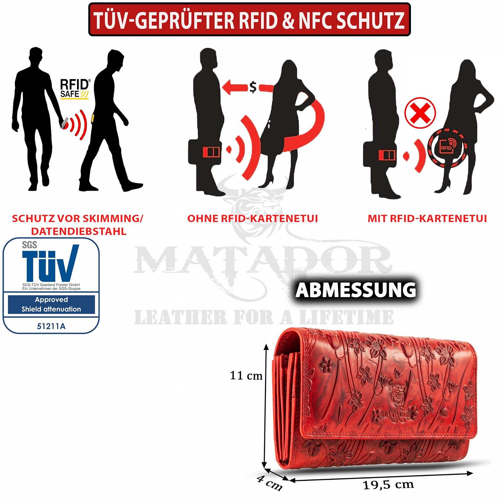 Гаманець MATADOR Budapest XL з Подарунковою Коробкою, з RFID-блокуванням, фото №3