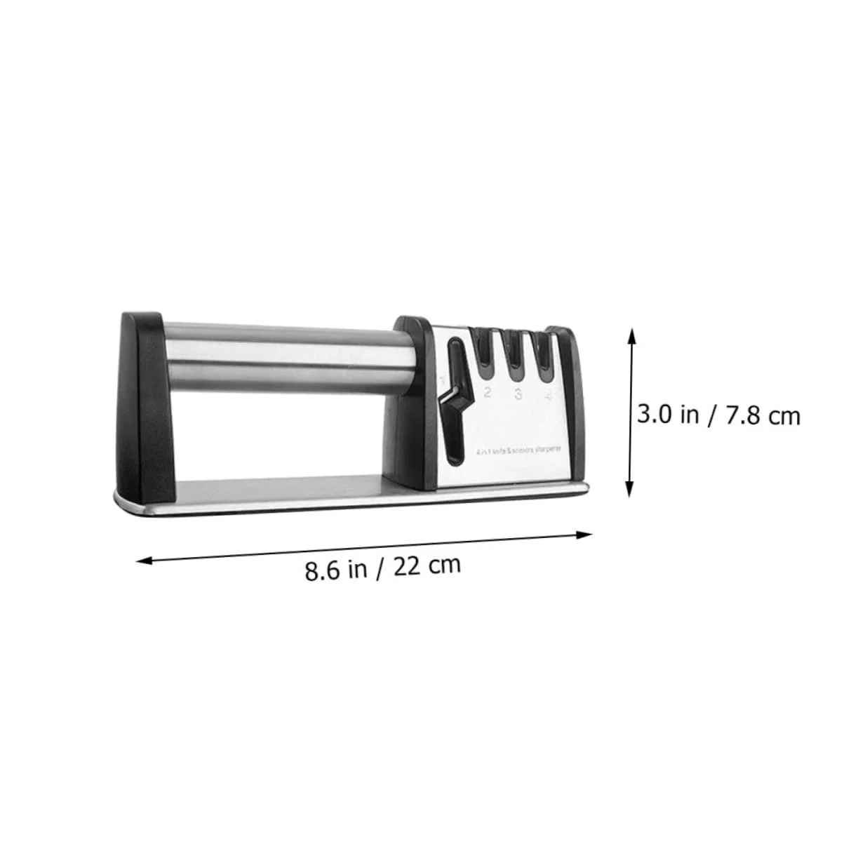 Точилка для ножів та ножиць ручна Zerodeko Ергономічний дизайн, фото №6